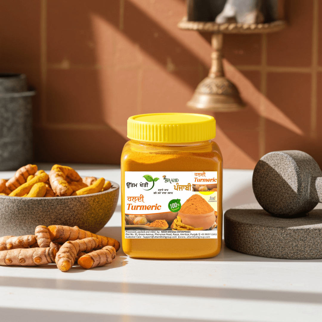 organic haldi powder uttam kheti organic haldi powder 200g